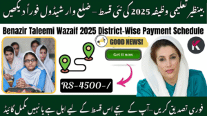 BISP Taleemi Wazaif Payment November 2025 – Instant Withdrawals Without Deductions for All Beneficiaries