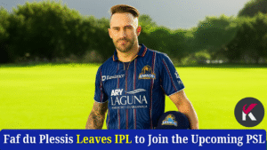 Faf du Plessis Leaves IPL to Join the Upcoming PSL Season 11