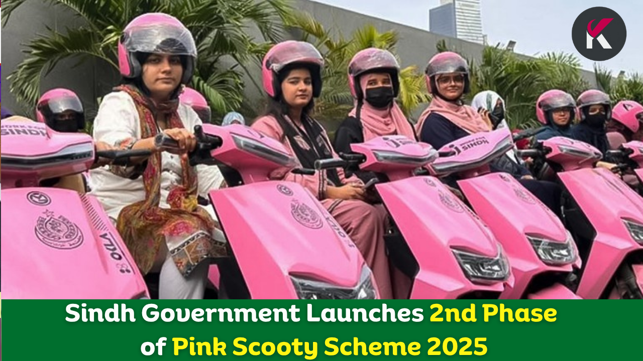 Sindh Government Launches Second Phase of Pink Scooty Scheme 2025